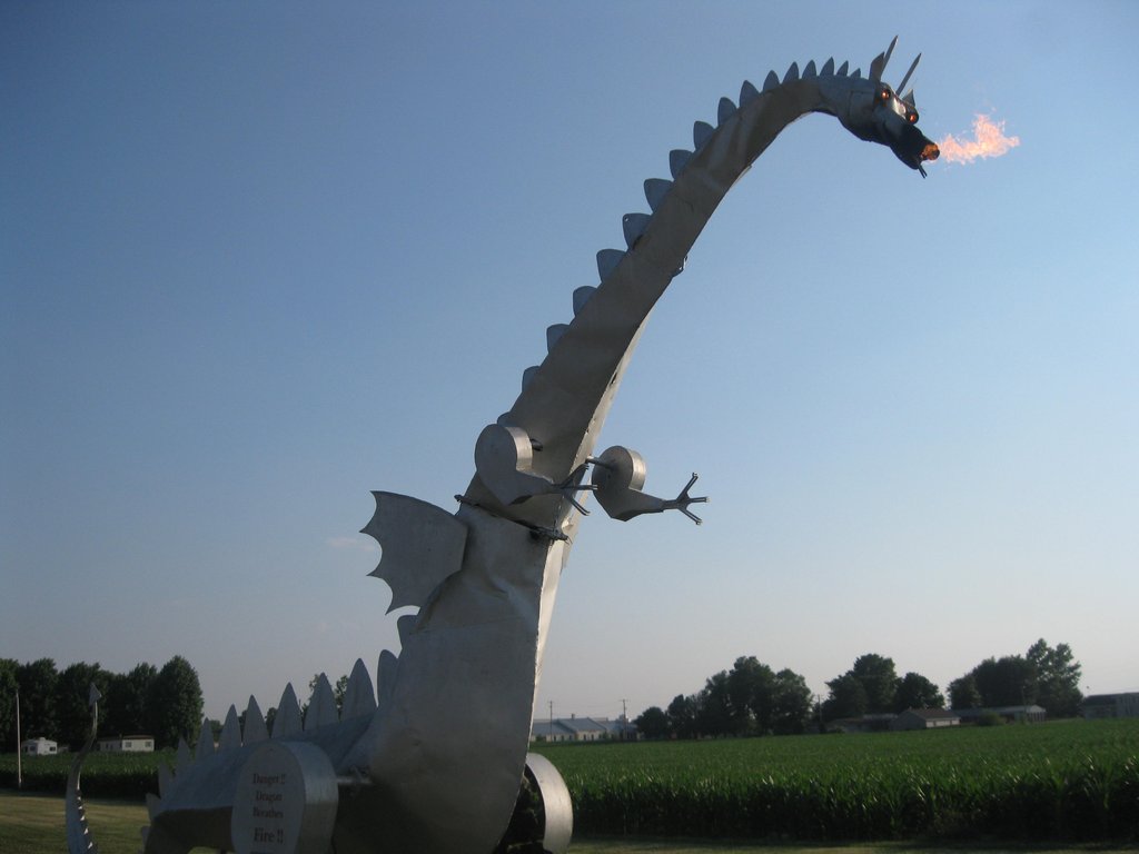Fire-Breathing Dragon in Vandalia, IL