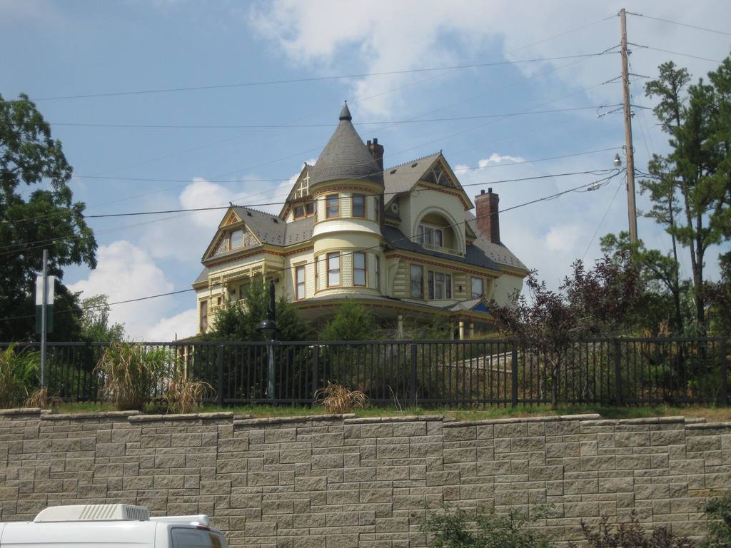 One of the Victorian homes in Eureka Springs, AK One of the Victorian homes in Eureka Springs, AK