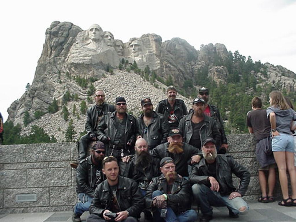 Our group at Mount Rushmore