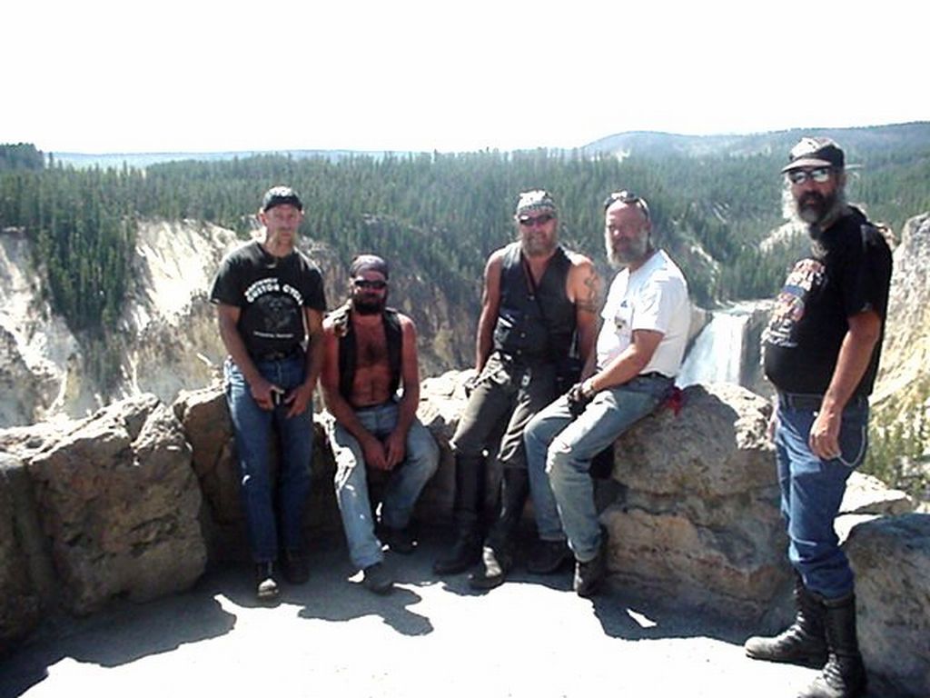Deb, Mike, Paul, Tom, and I at Yellowstone Deb, Mike, Paul, Tom, and I at Yellowstone