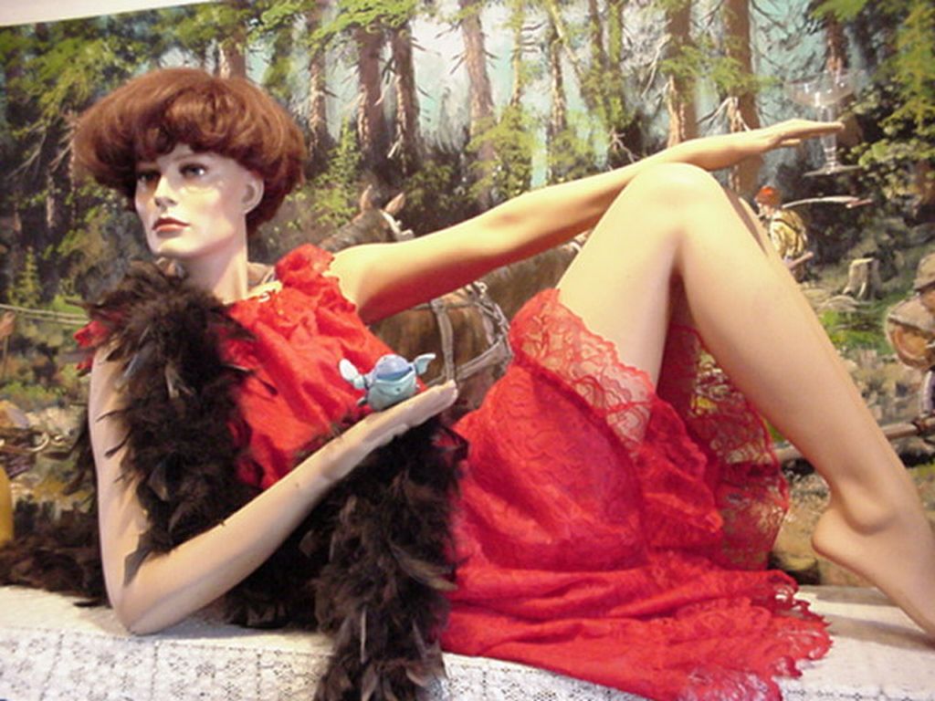 Waldo gets lucky at the Bordello Museum in Wallace, Idaho