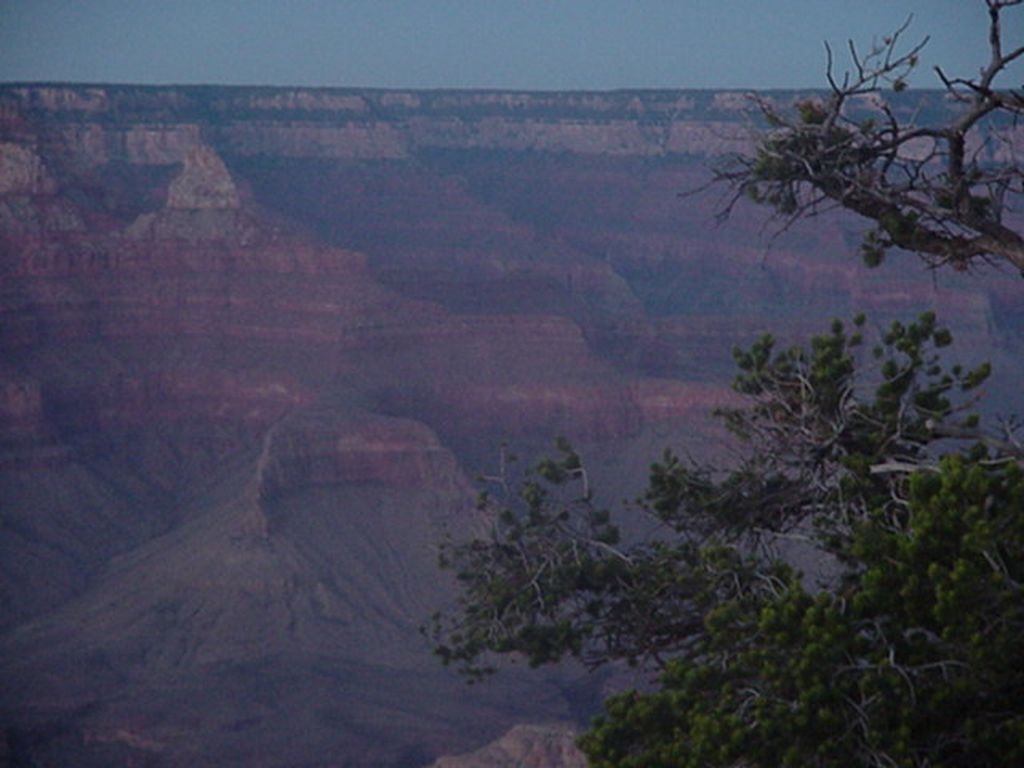Dusk at the Grand Canyon